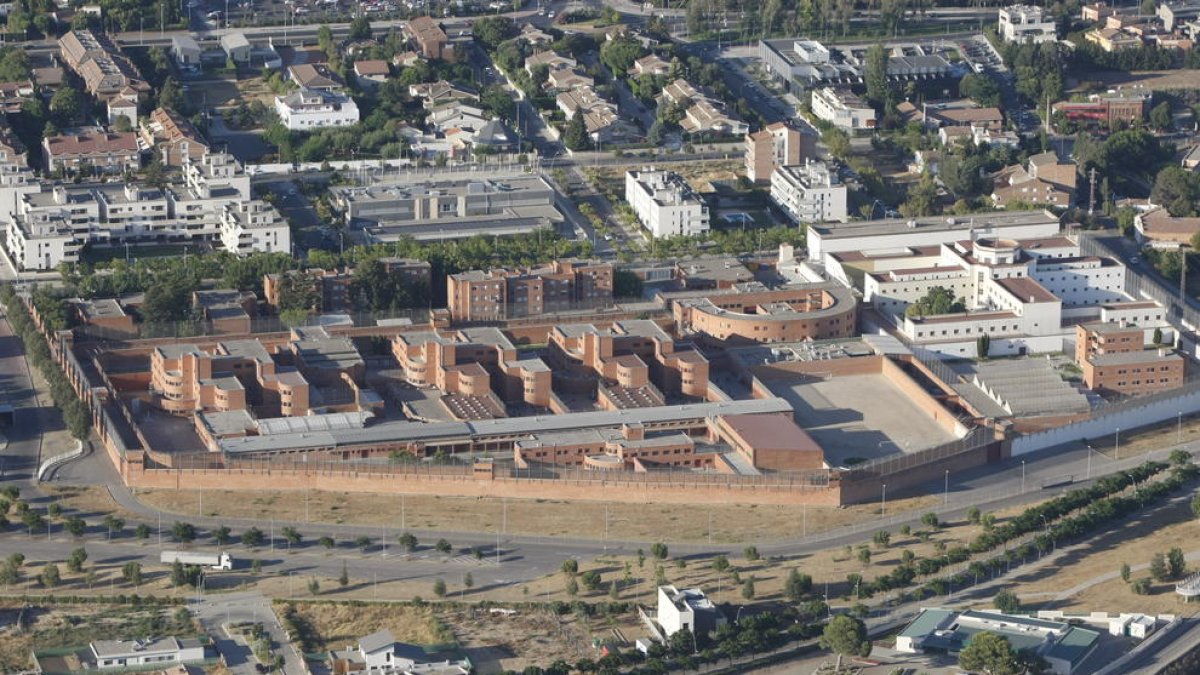 Imagen aérea de la cárcel de Lleida.