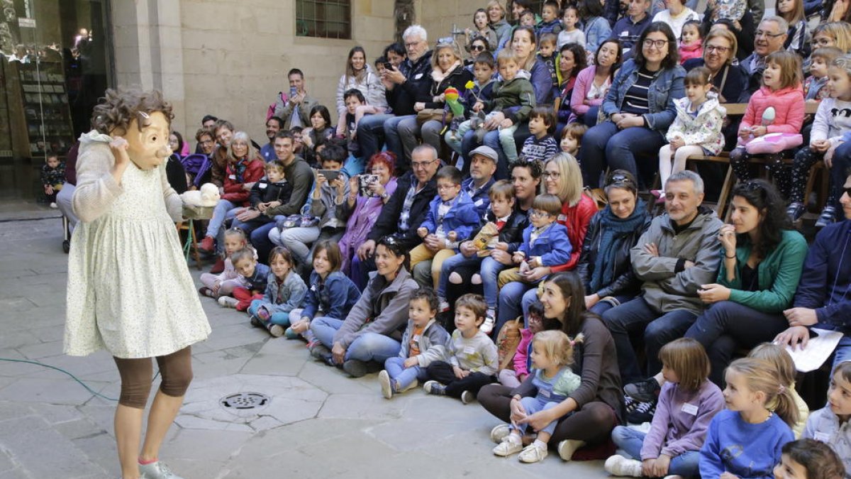 Uno de los espectáculos de la pasada Fira de Titelles de Lleida, festival que ‘suma’ en el índice cultural.
