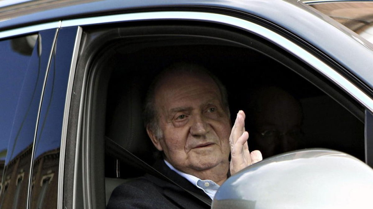 El rey emérito Juan Carlos I.