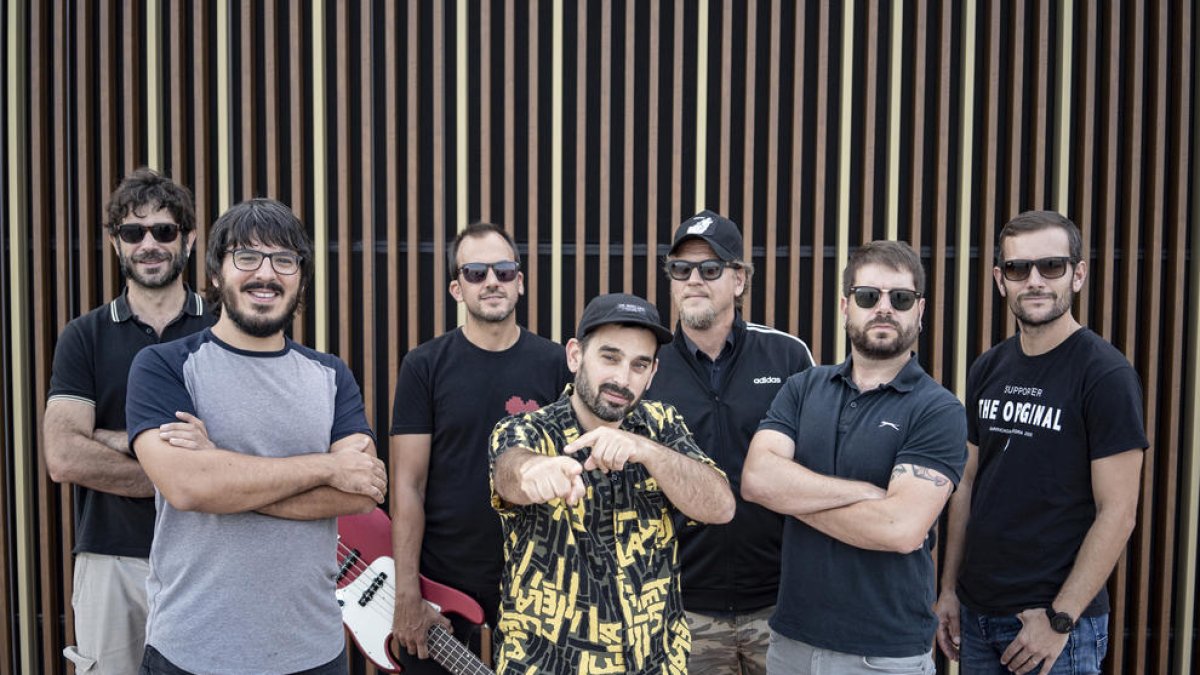 La banda de Castelló de funk-jazz BlackFang, demà a Lleida.