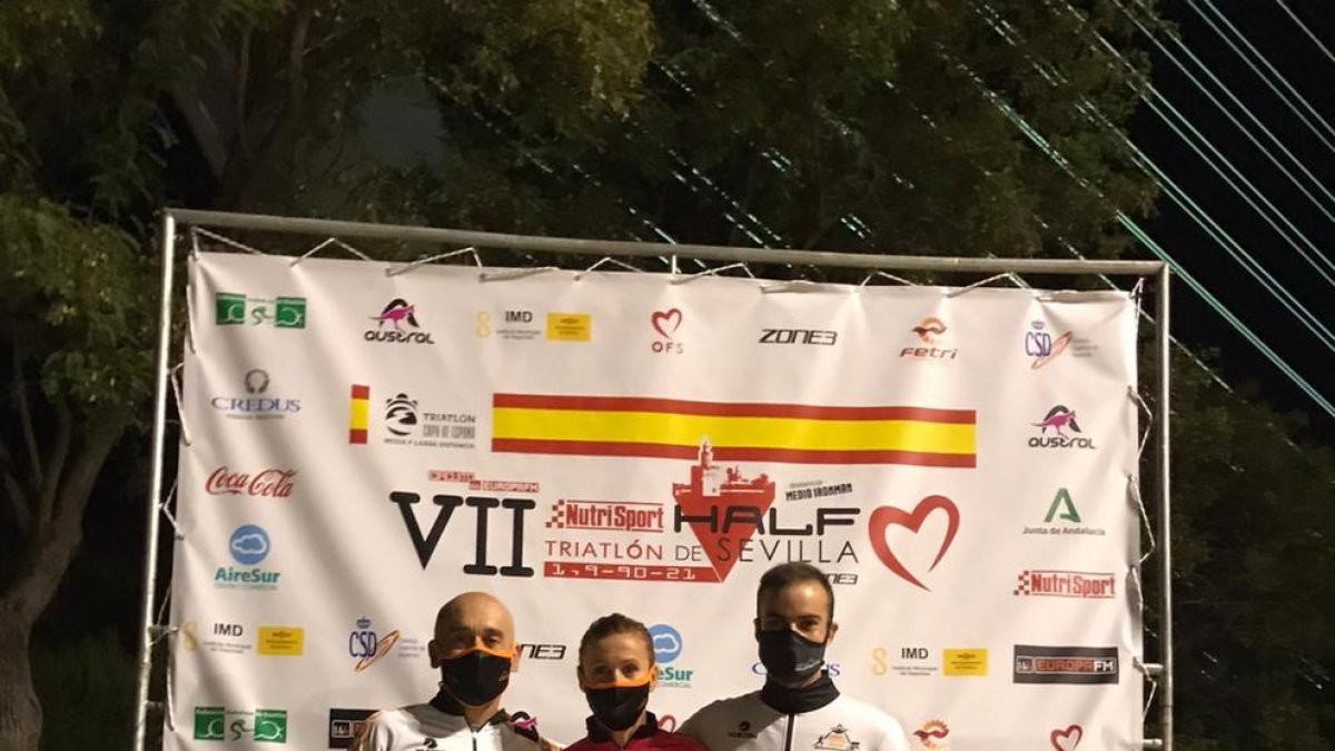Dos podis del Club Prosan a la Copa d'Espanya de triatló