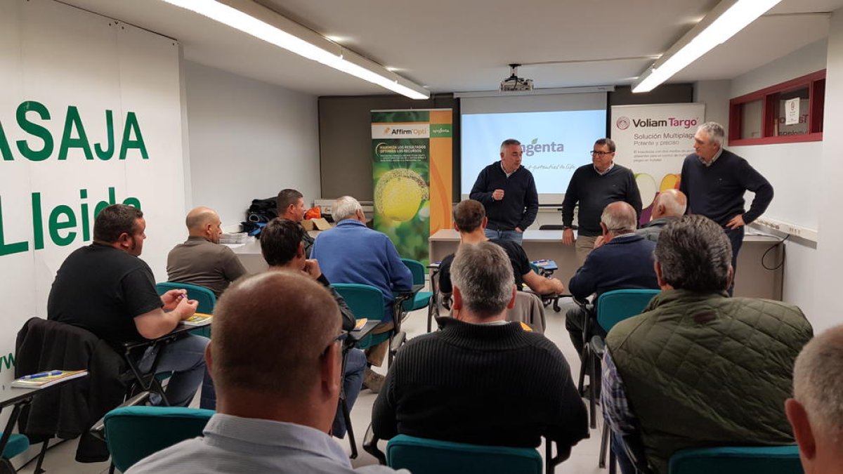 Presentación de dos productos fitosanitarios, el jueves, en Lleida.