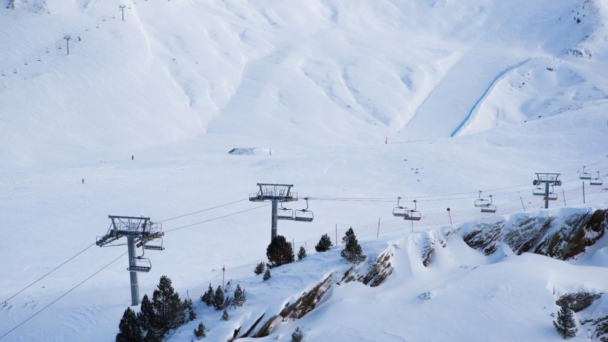 Imatge d’arxiu de l’estació de Grandvalira, a Andorra.