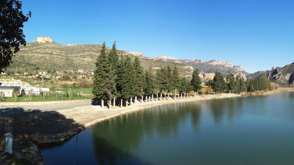Imagen de archivo del pantano de Sant Llorenç.