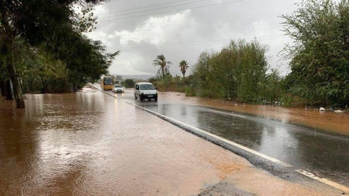 Les abundants precipitacions van afectar principalment el País Valencià.