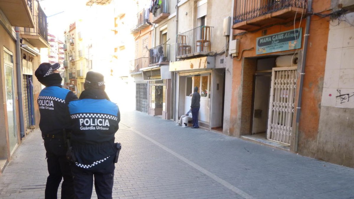 Imatge d’arxiu d’una actuació al carrer Boters.