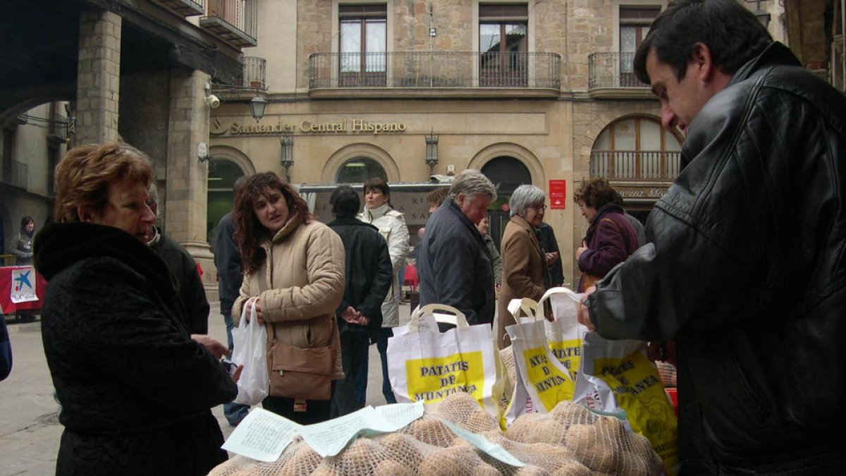 Imagen de archivo de la feria del Trumfo de Solsona.