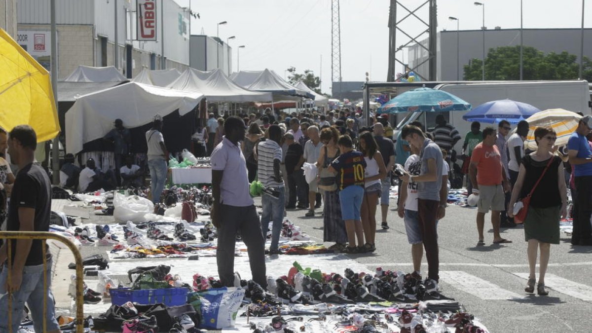 Imatge d’arxiu del mercat dominical de Torrefarrera.