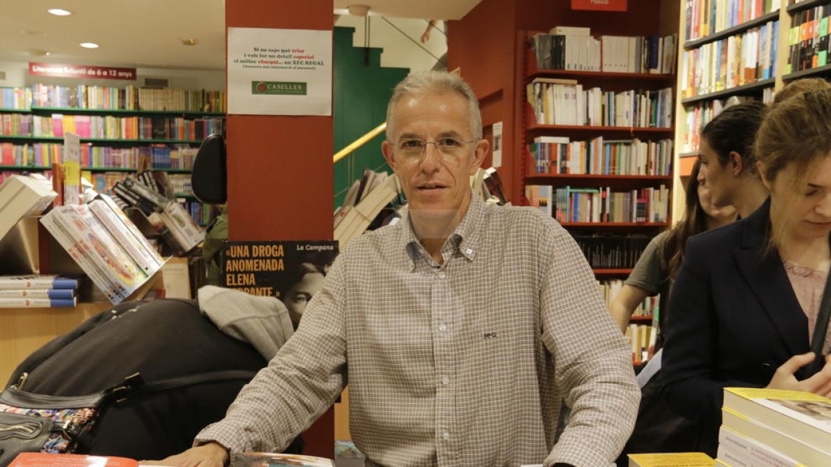 Jordi Caselles, responsable de la Librería Caselles.