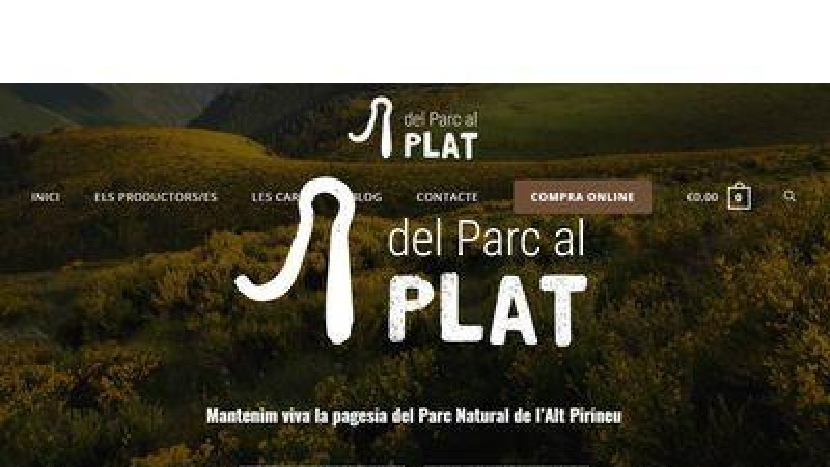 Més d'una desena de productors agroalimentaris de l'Alt Pirineu s'uneixen per oferir els seus productes online