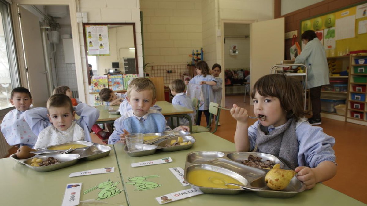 Imagen de un comedor escolar.