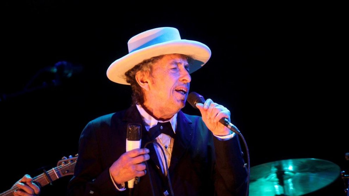 Imatge d’arxiu de Bob Dylan en un concert a Benicàssim.