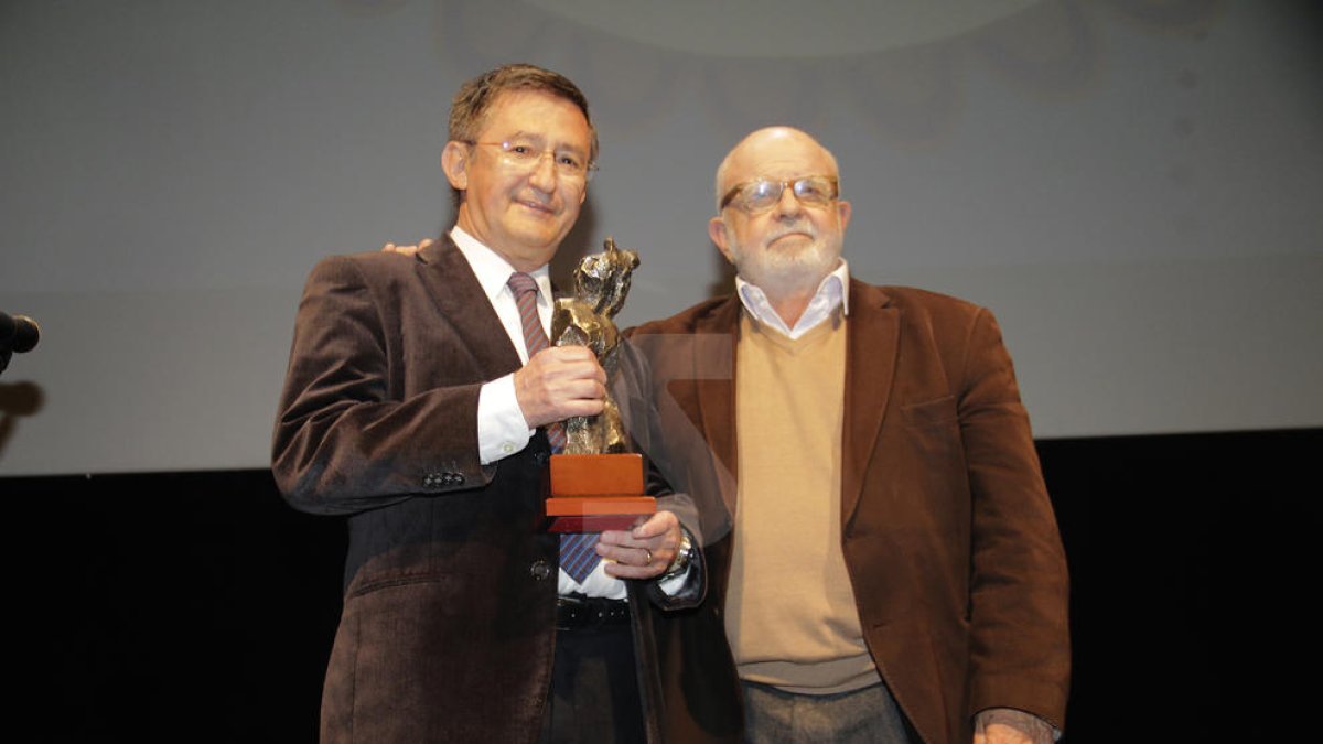 Francesc Betriu en la Mostra de Cinema de Lleida de 2017