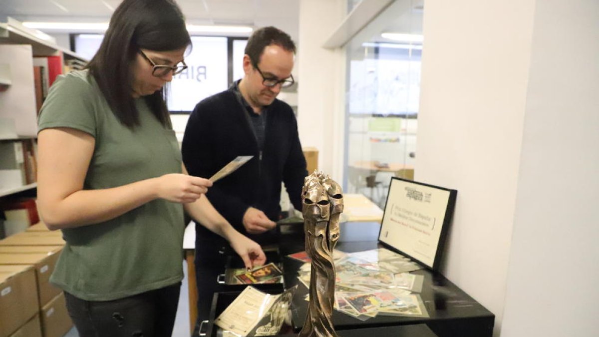 La biblioteca de Lletres va rebre part de llegat el gener passat.