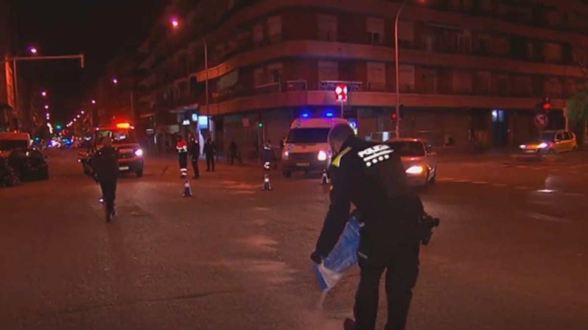 Imagen del cruce donde ocurrió el atropello mortal.