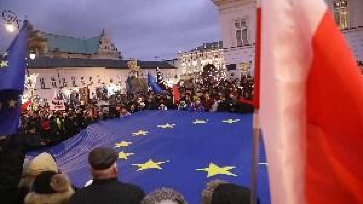 Jutges d'Europa protesten a Varsòvia contra la reforma de la Justícia