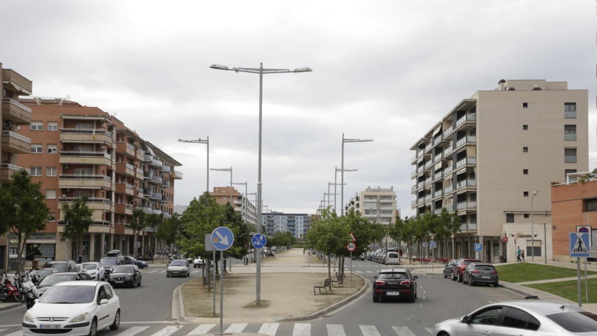 El tramo de Balàfia de la rambla Corregidor Escofet.