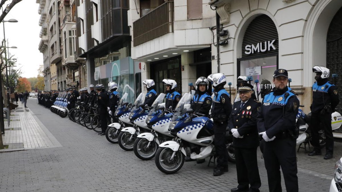 La Guardia Urbana será uno de los servicios esenciales.