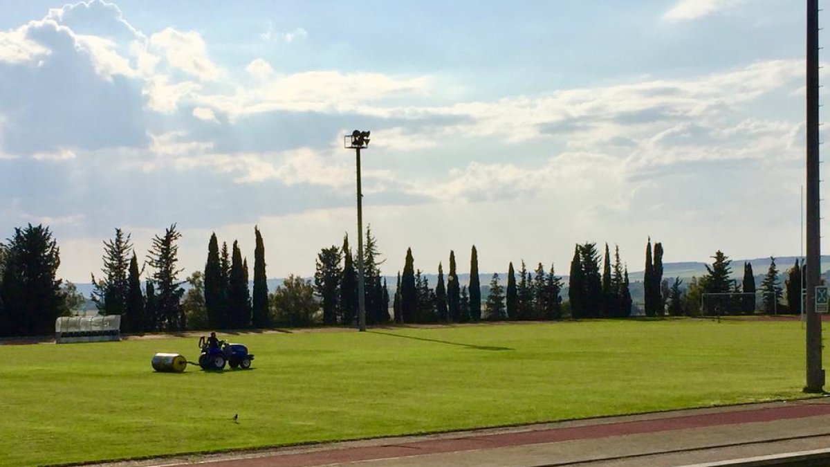 A la imatge, instal·lacions de l’Inefc on molt a prop s’ubicarà la nova residència.