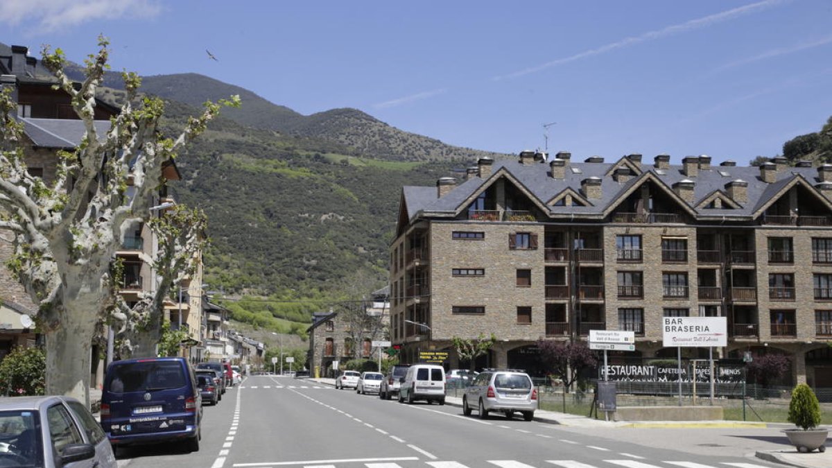 Imagen de Rialp, donde algunos vecinos percibieron el seísmo. 