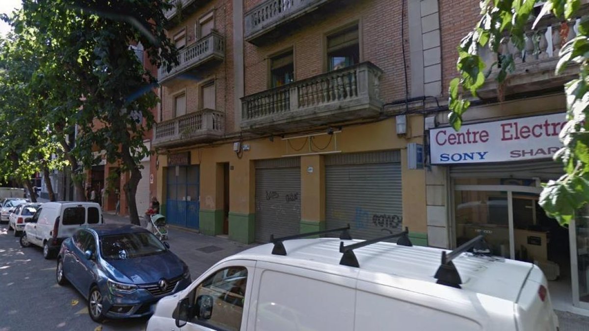 Vista del número 5 de la calle Segrià de Lleida.