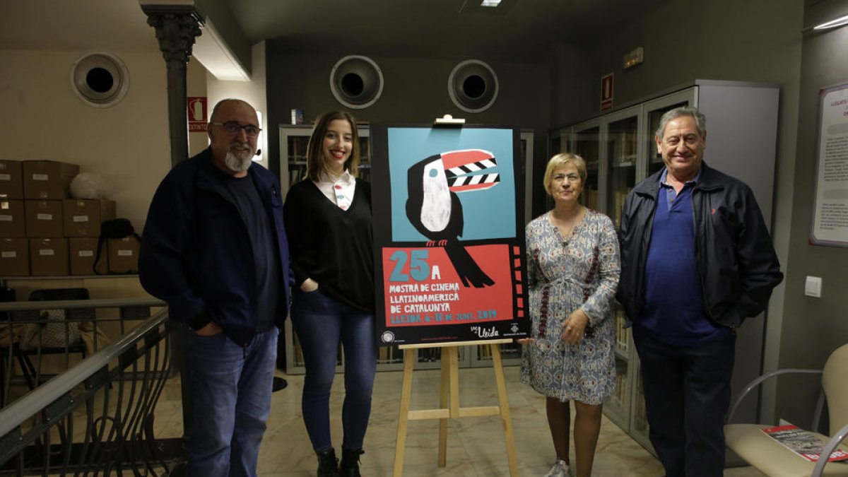 Presentación de la 25 Mostra en la Casa dels Gegants el año pasado.