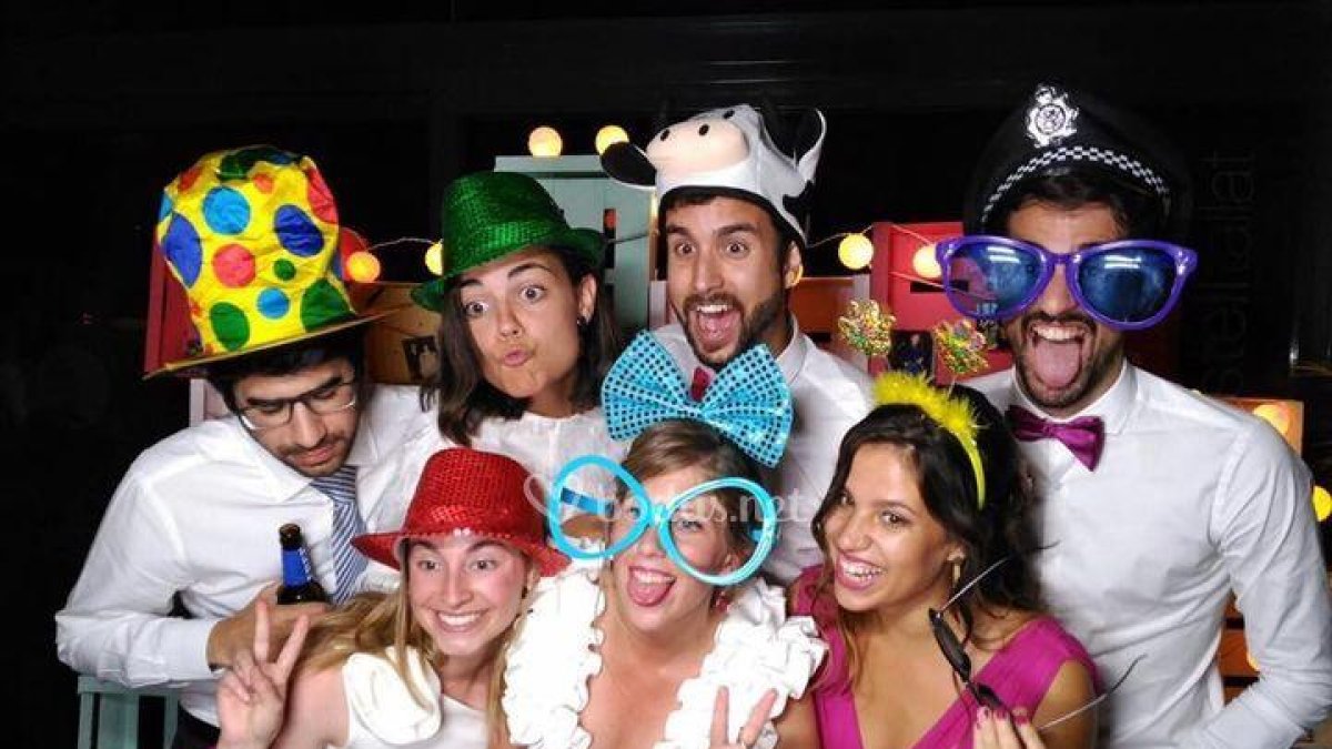 Imagen captada en una boda por el Flaixmatón de Pont. 