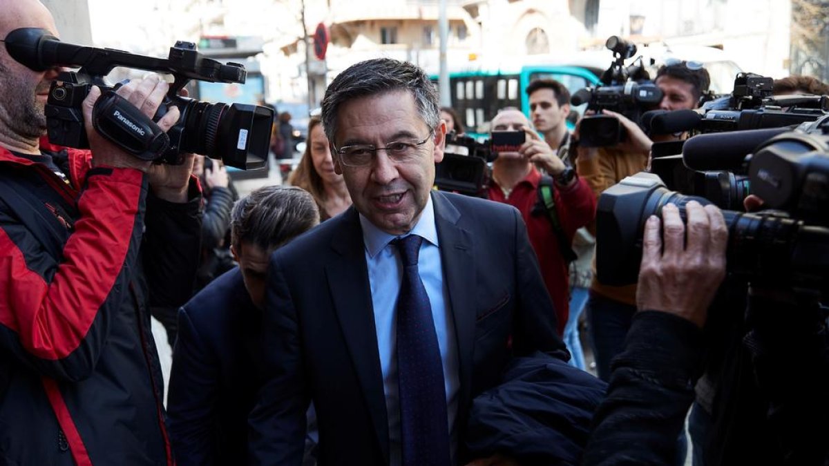 Josep Maria Bartomeu participó ayer en el Foro Barcelona Capital.