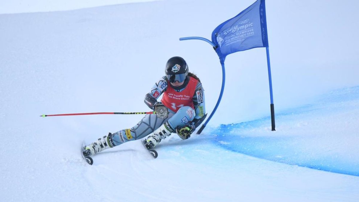 Anna Esteve, durante una de las pruebas de la temporada.