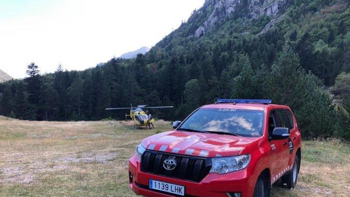 Mor una dona en un accident de muntanya a la Vall de Boí