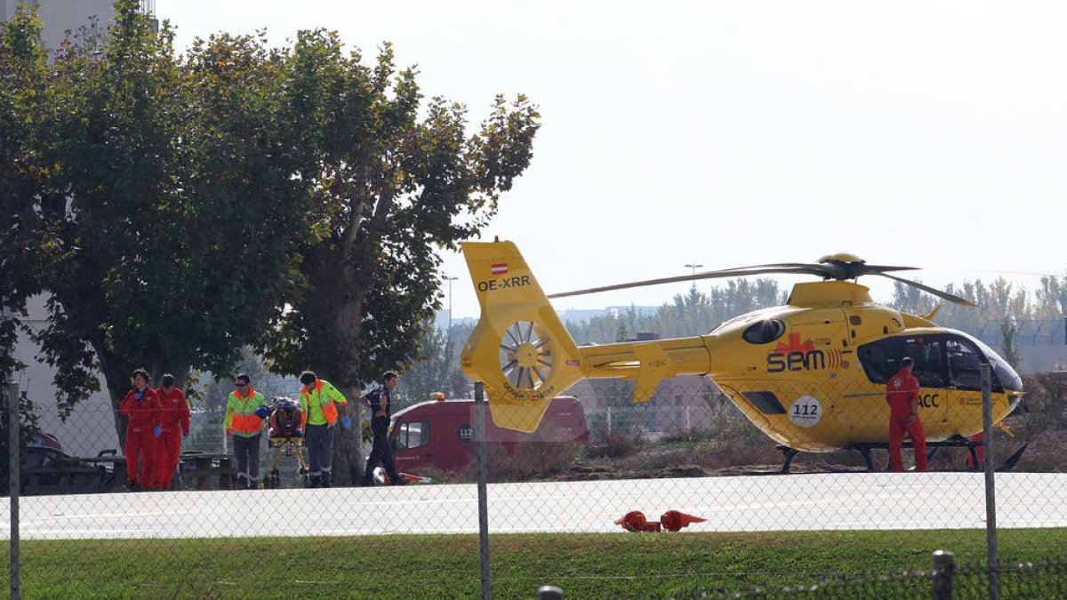Imagen de archivo del helicóptero del SEM.