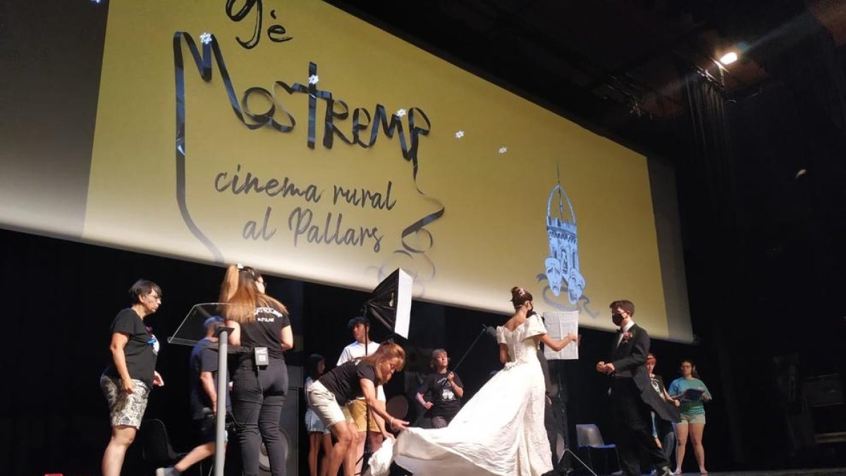 La compañía Teatremp abrió ayer con teatro el festival Mostremp.