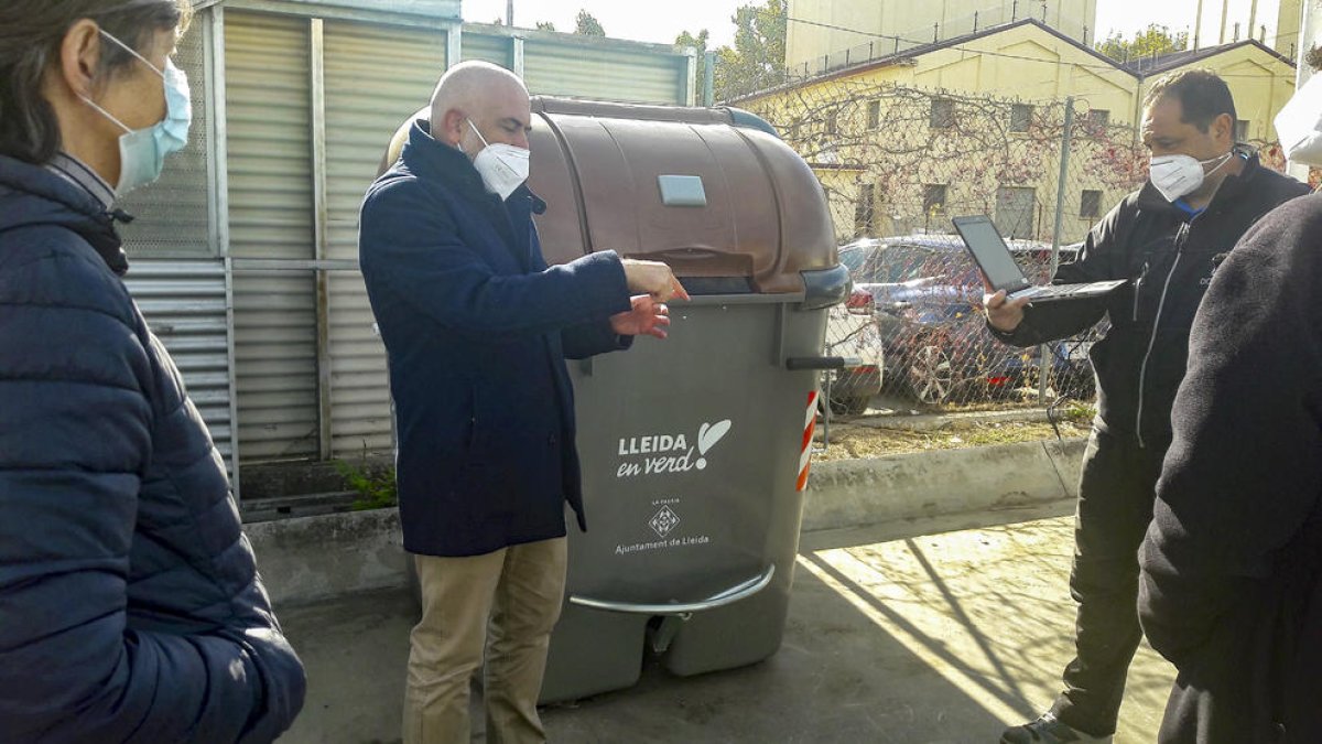 El model de nou contenidor per a les escombraries orgàniques.