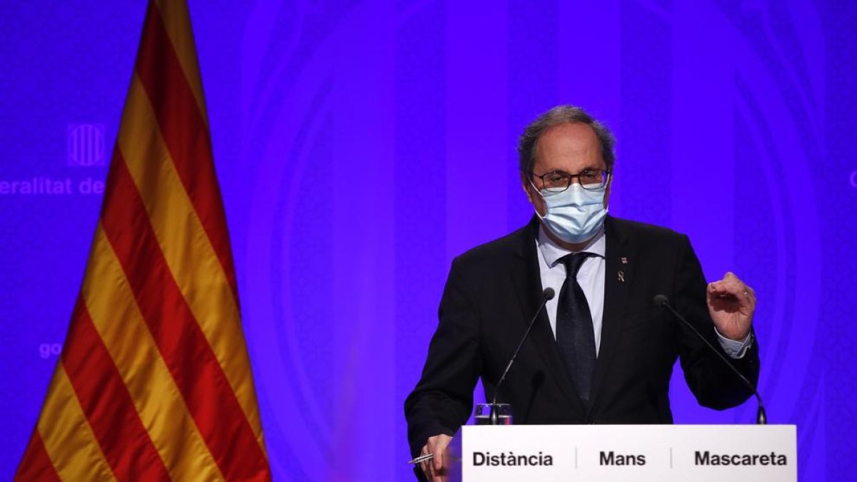 El presidente de la Generalitat, Quim Torra.