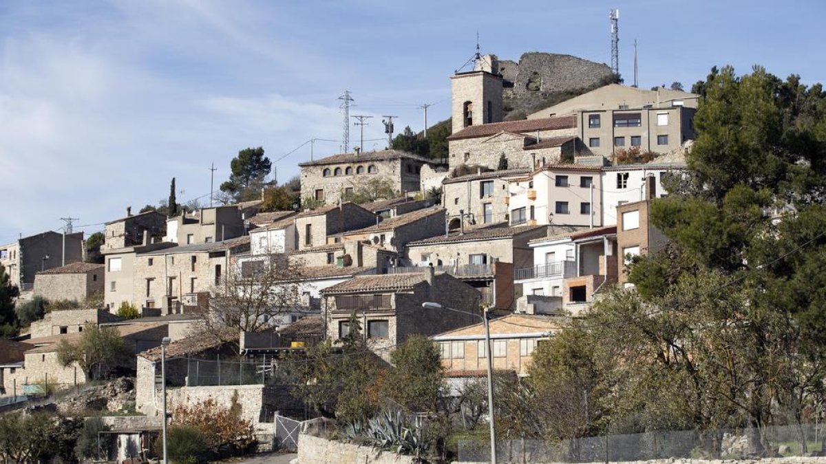 Imatge de la Guàrdia Lada, nucli de Montoliu de Segarra.