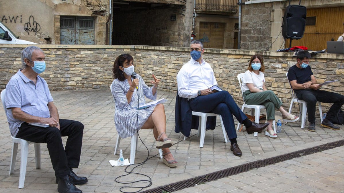 Presentació de l’últim llibre d’Oriol Junqueras a Tàrrega.