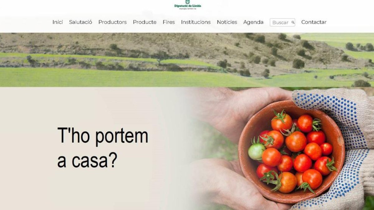 Campaña de la Diputación de Lleida para acercar los productos de proximidad a la ciudadanía