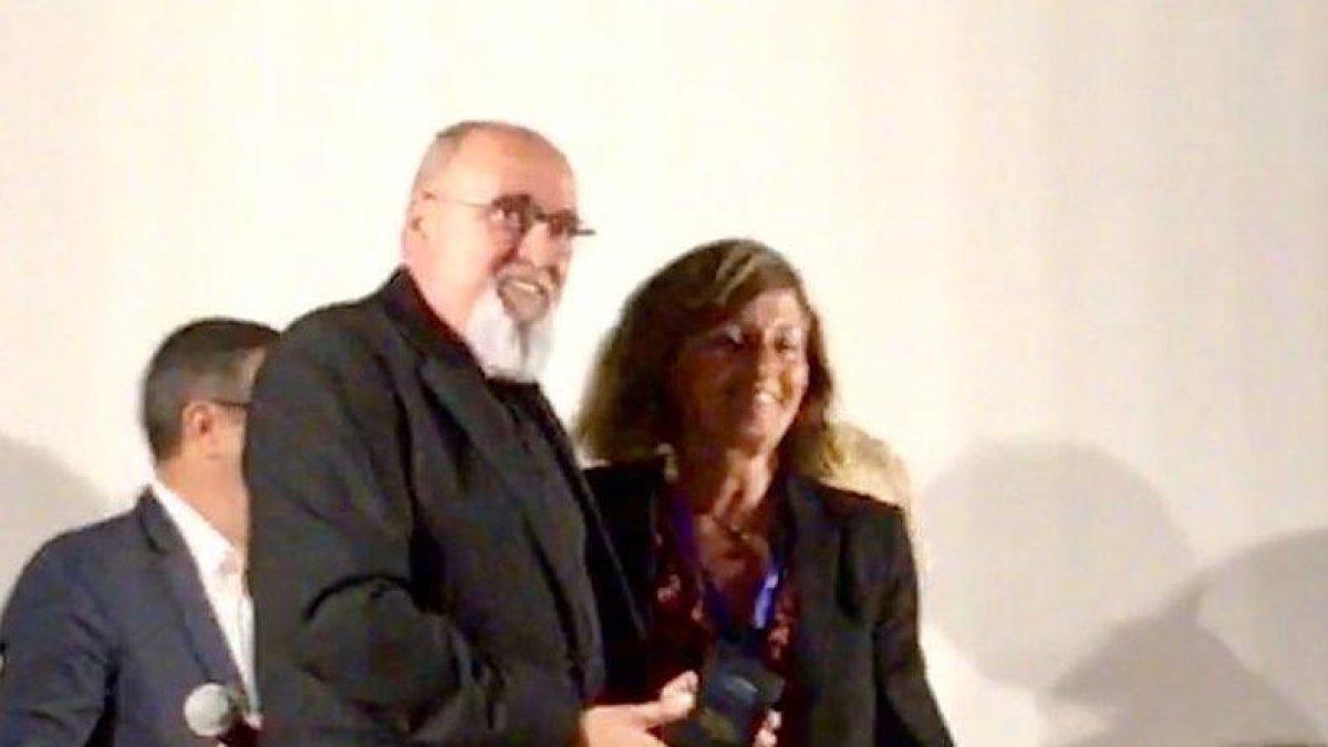 El director de la Mostra, Juan Ferrer, va recollir el premi a Begur.