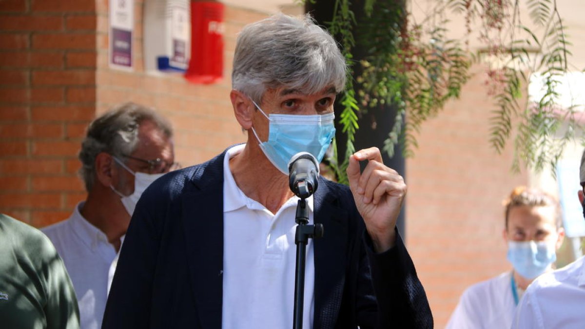 El secretario de Salud Pública de la Generalitat, Josep Maria Argimon.