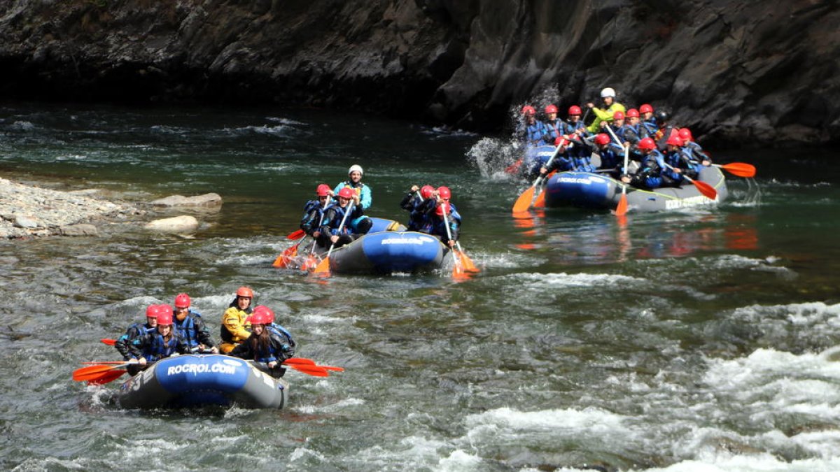 Comença la temporada dels esports d’aventura al Pallars