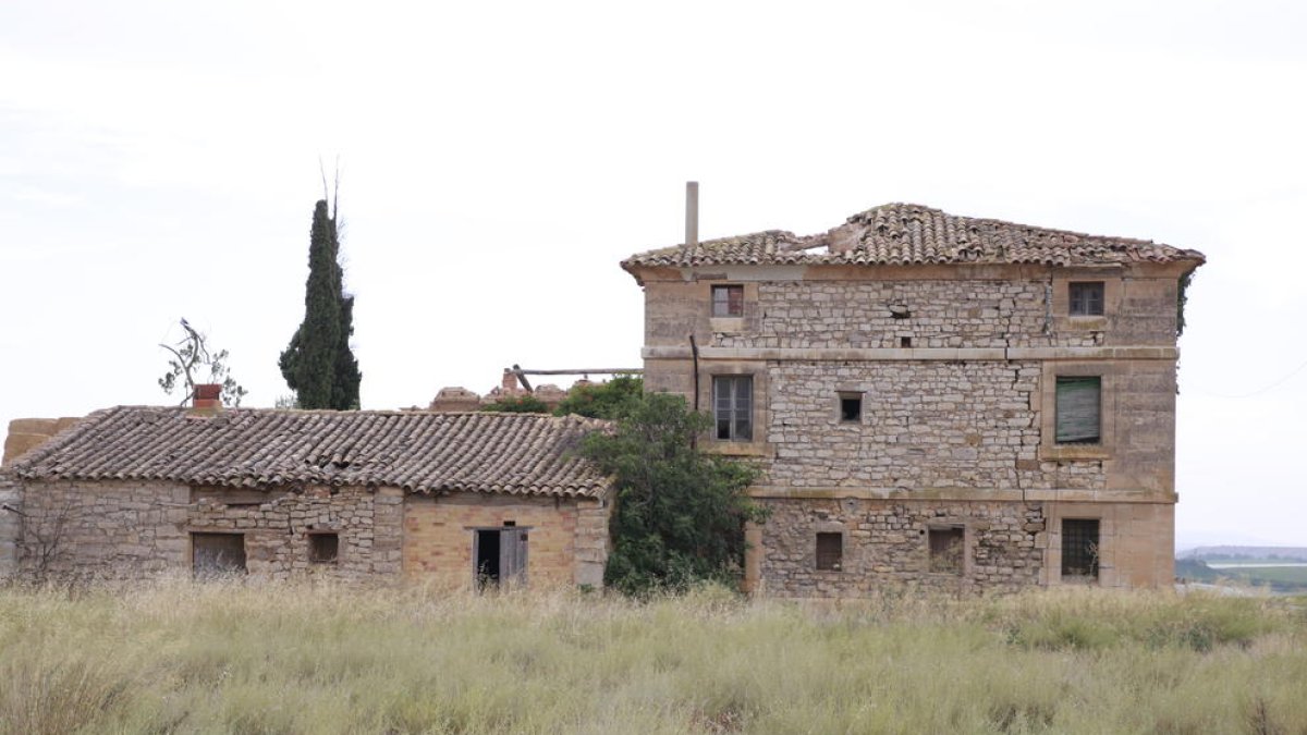 Imagen de archivo de la casa de Macià en Vallmanya.