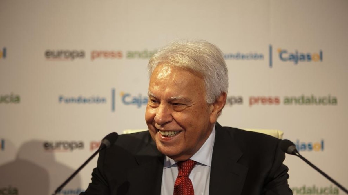 Felipe González, expresidente del Gobierno central.