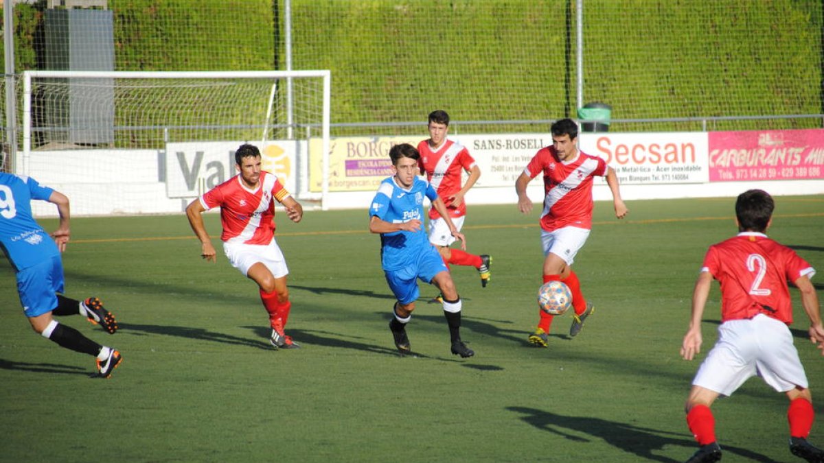 Al quadre de les Garrigues li va costar doblegar un rival de Segona Catalana.