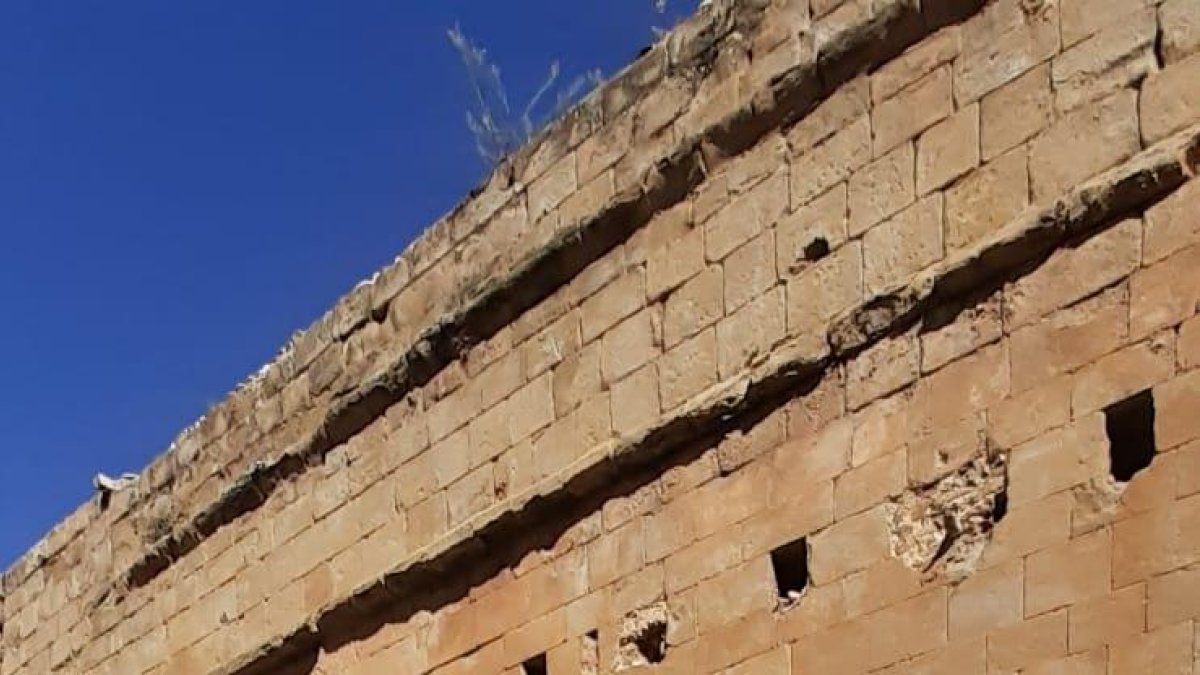 Imagen de una visita guiada ayer al patrimonio románico de La Baronia de Rialb. 