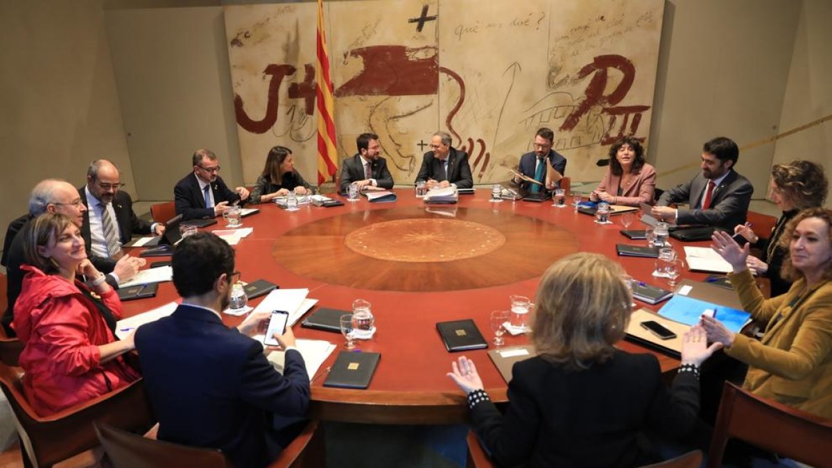 El Consell Executiu, a la reunió d’ahir, va analitzar l’informe sobre el salari de referència.