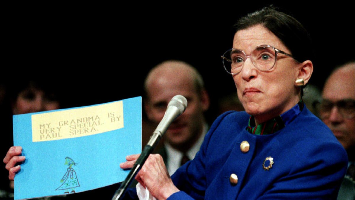 La jutge del Tribunal Suprem dels EUA Ruth Bader Ginsburg.