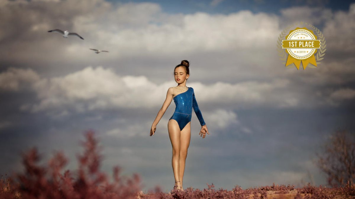 ‘Blue’ ha sido la fotografía ganadora en la categoría Infantil del certamen internacional AFNS Awards. 