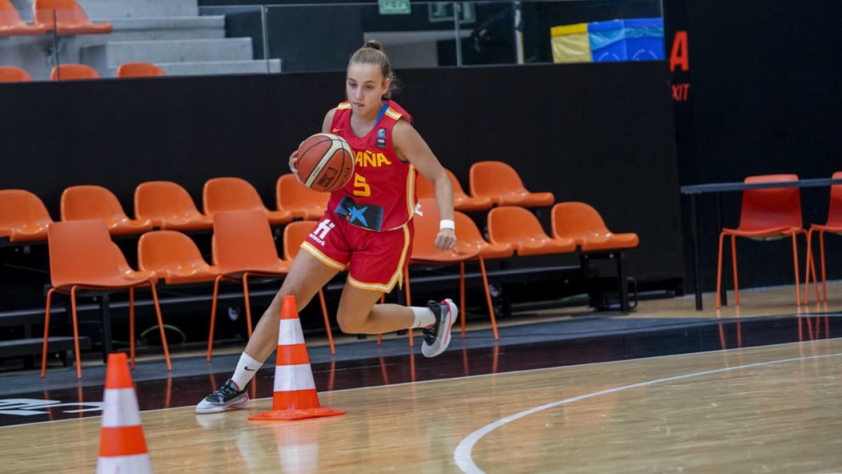 Anna Prim durante una de las pruebas del Skill Challenge.