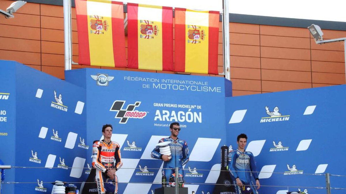 Àlex Márquez logra en Alcañiz su segundo podio en el Mundial de MotoGP