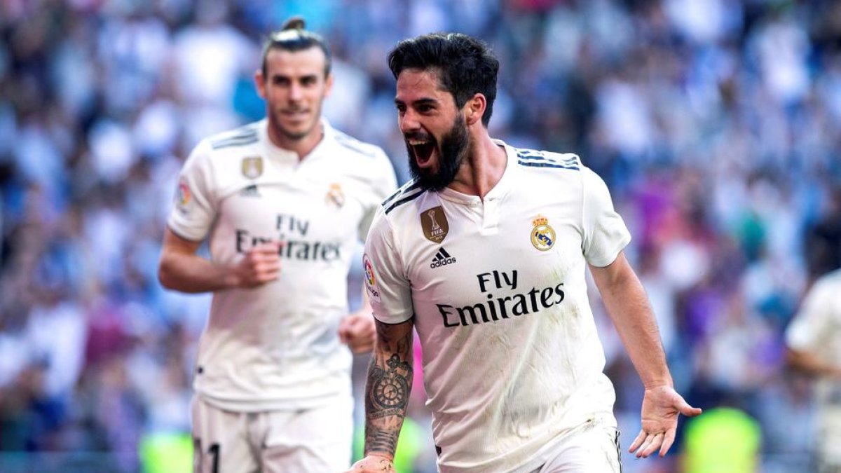 Isco i Bale van recuperar la titularitat i van marcar un gol.